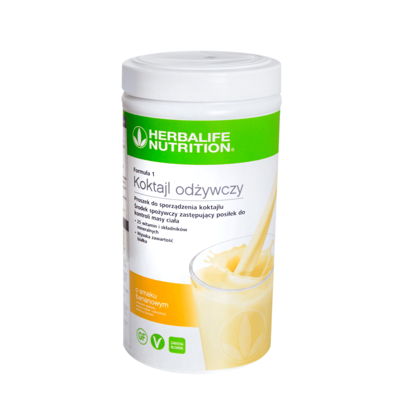 Koktajl odżywczy Formuła 1 – 550 g – bananowy