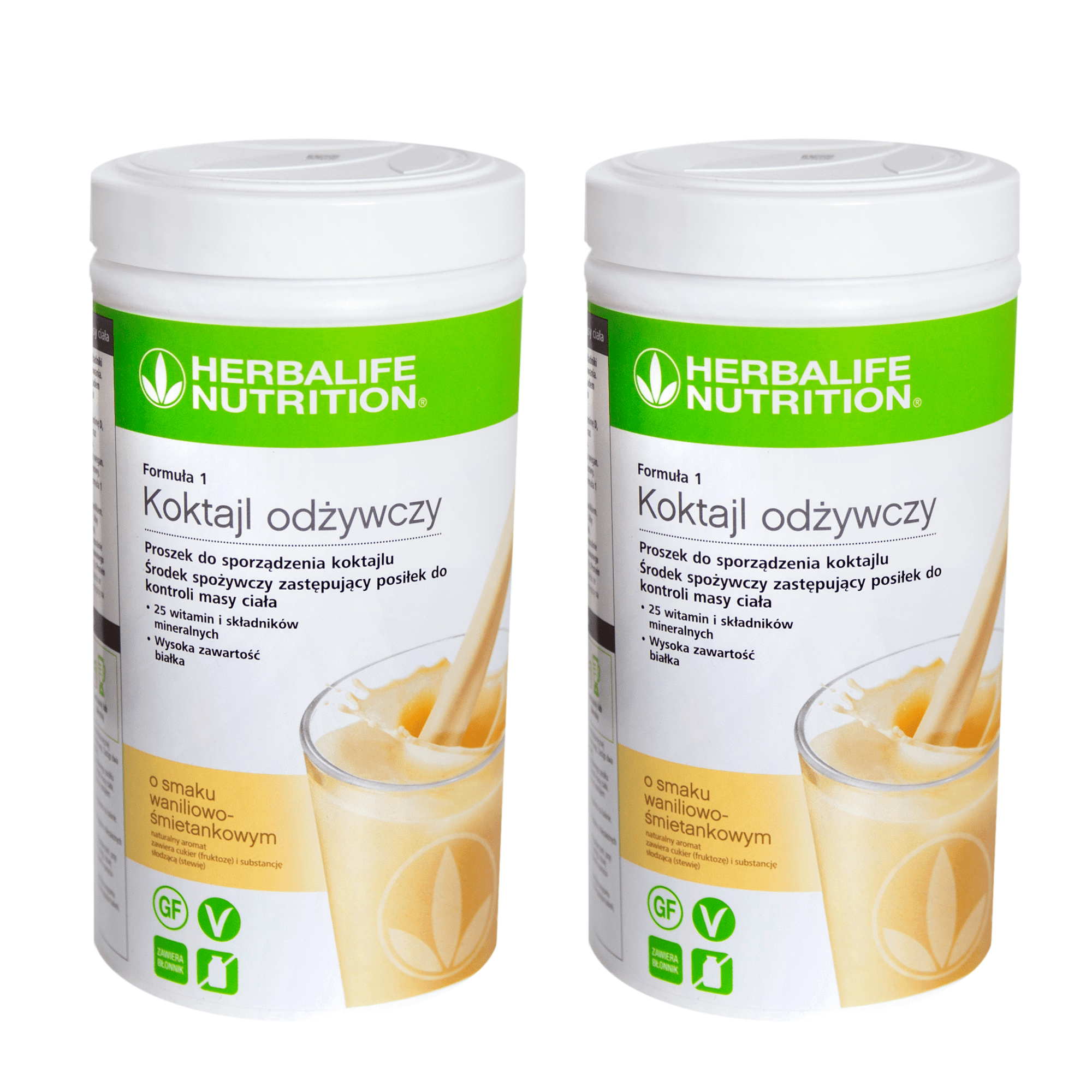 Zestaw 2 x koktajl waniliowo-śmietankowy Herbalife