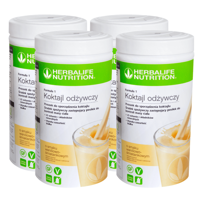 Koktajl 780g x 4 – Zestaw